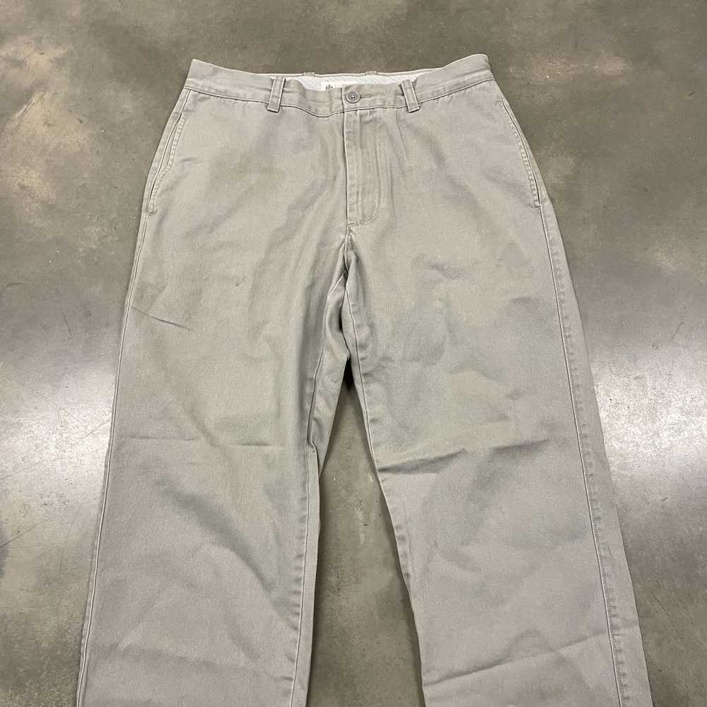 Vintage Y2K VTG J Crew Cotton Gray Khaki Chinos P… - image 4