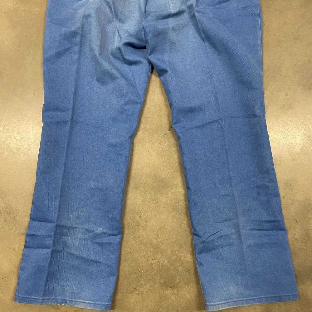 Vintage 70s VTG Baby Powder Blue Dickies Talon 42… - image 5