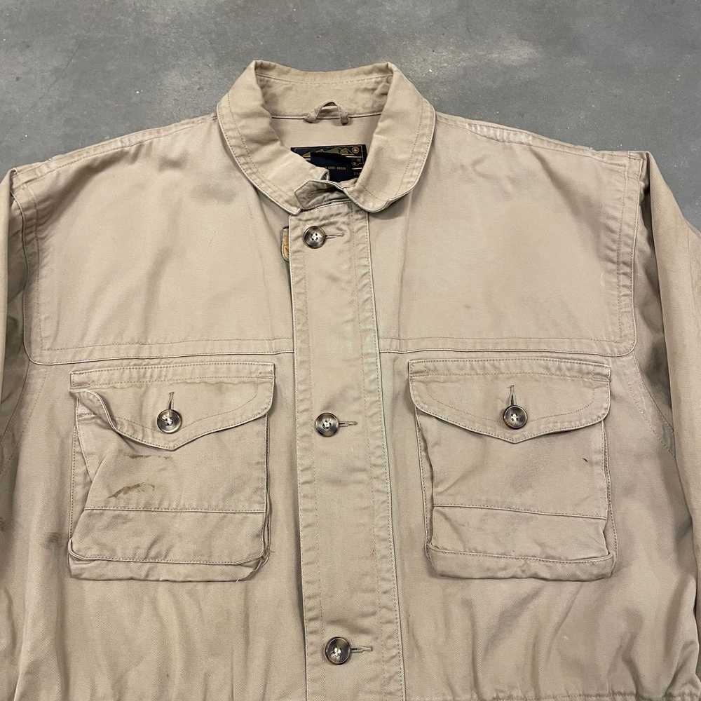 Vintage 80s/90s VTG Eddie Bauer Tan Khaki Cotton … - image 3