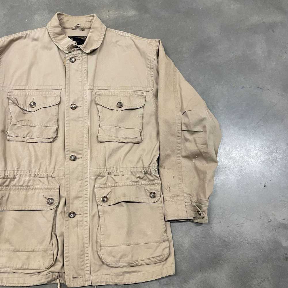 Vintage 80s/90s VTG Eddie Bauer Tan Khaki Cotton … - image 5