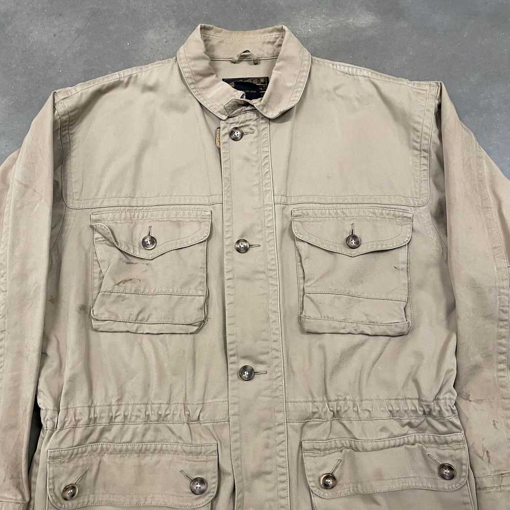 Vintage 80s/90s VTG Eddie Bauer Tan Khaki Cotton … - image 7