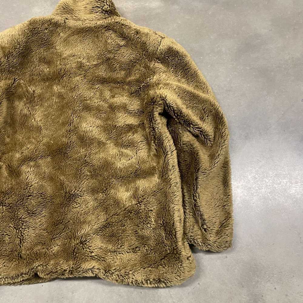 Vintage 70s VTG Brown Fuzzy Furry Faux Laika Cali… - image 12