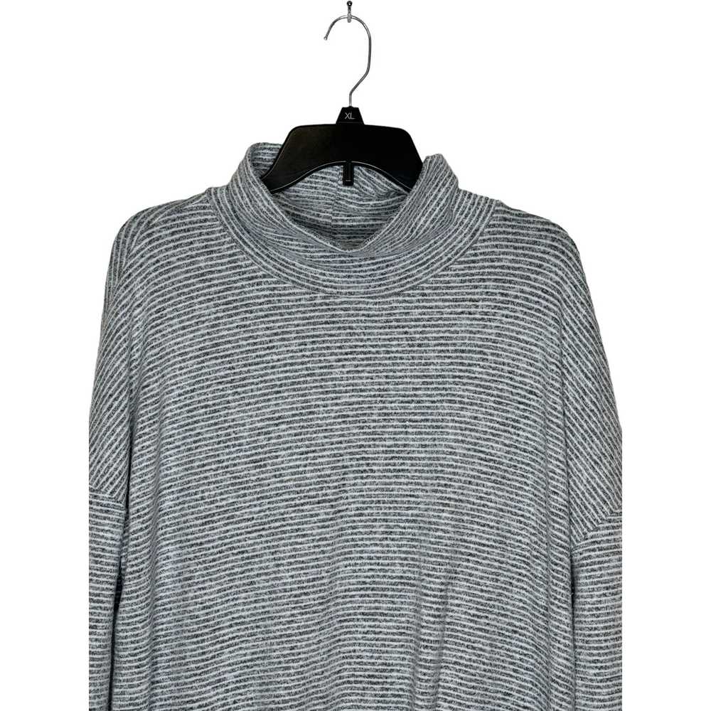 Lou & Grey Lou & Grey Loft Women Top Striped Turt… - image 2