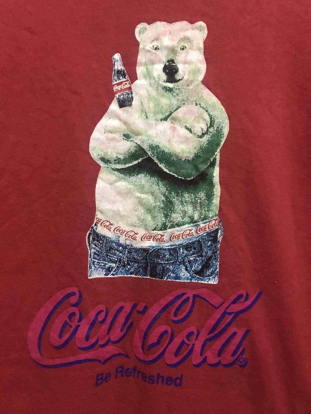 Coca Cola × Vintage Coca - Cola Bear T-Shirts Siz… - image 3