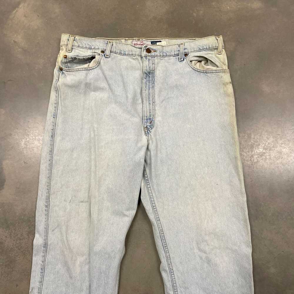 Vintage 90S Levis 540 Relaxed Fit Distressed Ligh… - image 10