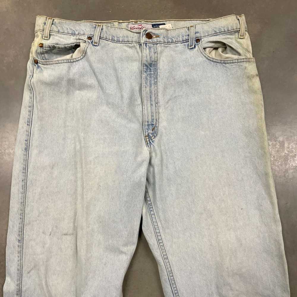 Vintage 90S Levis 540 Relaxed Fit Distressed Ligh… - image 9