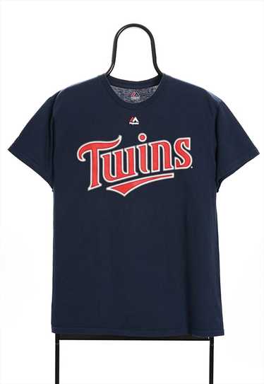 Vintage Majestic Minnesota Twins MLB Sports TShirt