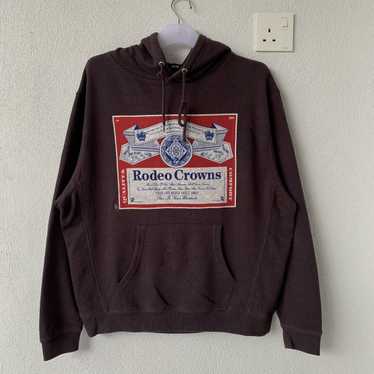 Japanese Brand × Rodeo RODEO CROWNS hoodie spell … - image 1