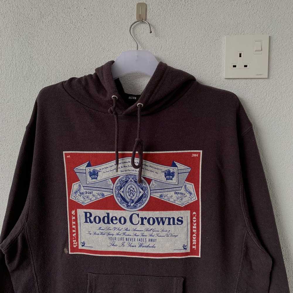 Japanese Brand × Rodeo RODEO CROWNS hoodie spell … - image 2