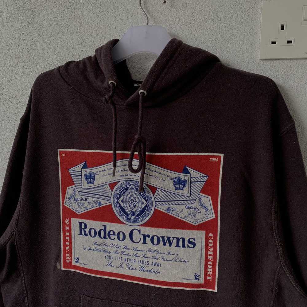 Japanese Brand × Rodeo RODEO CROWNS hoodie spell … - image 3