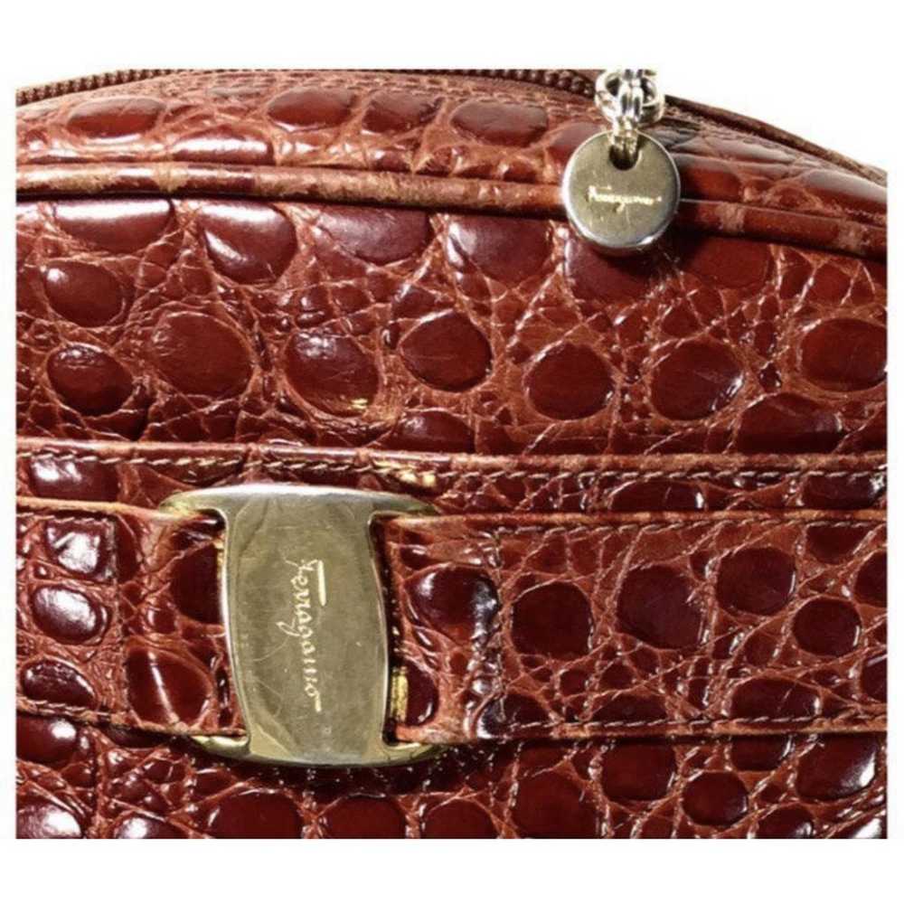 Salvatore Ferragamo Leather crossbody bag - image 3