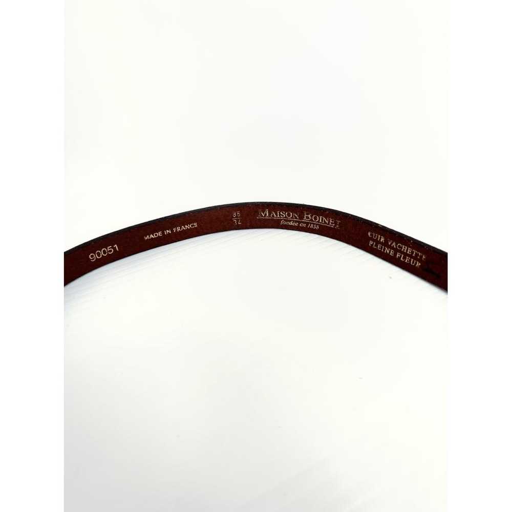 Maison Boinet Leather belt - image 7