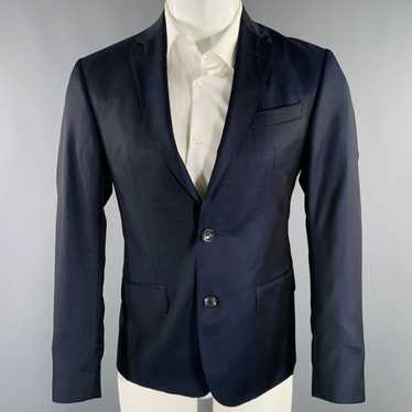 Other Navy Wool Single Breasted Sport Coat - image 1