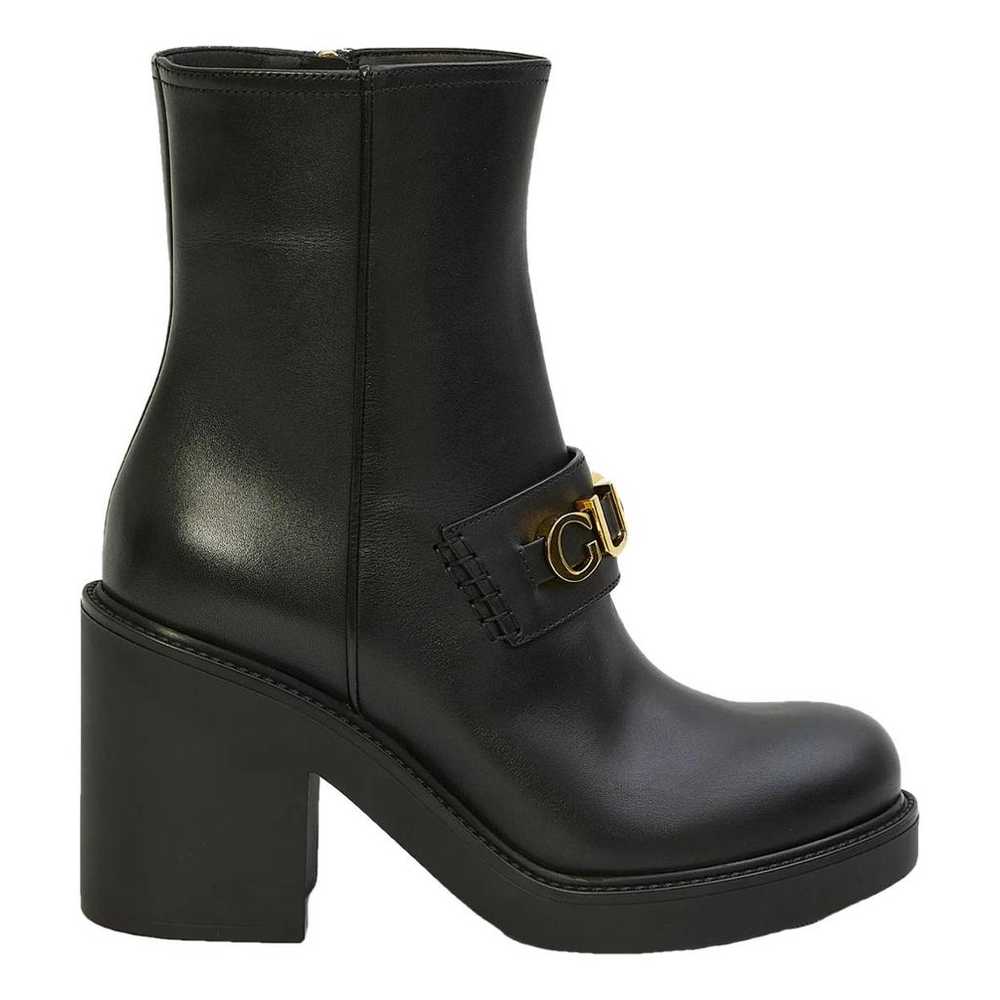 Gucci Leather boots - image 1