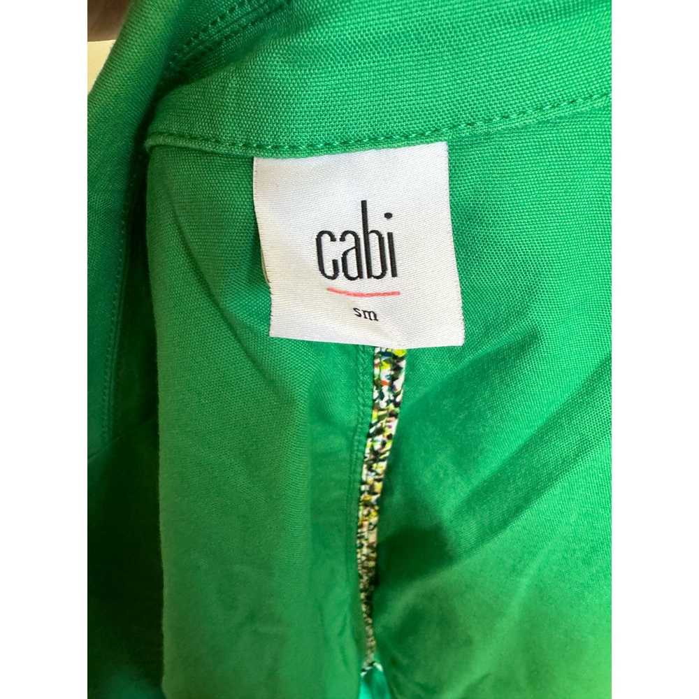 Other CAbi Womens Jacket Sz S Verde Green Single … - image 9