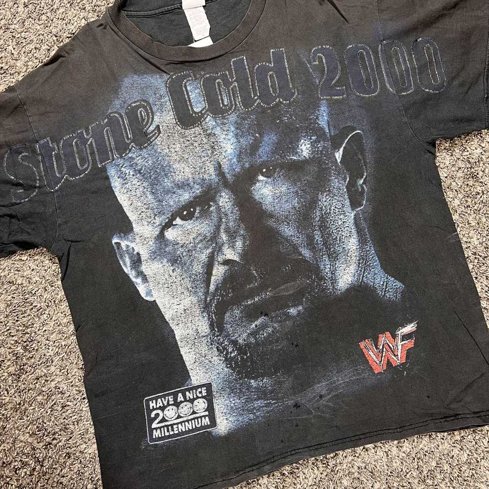 Vintage × Wwe × Wwf 2000 Vintage Stone Cold “Mill… - image 2