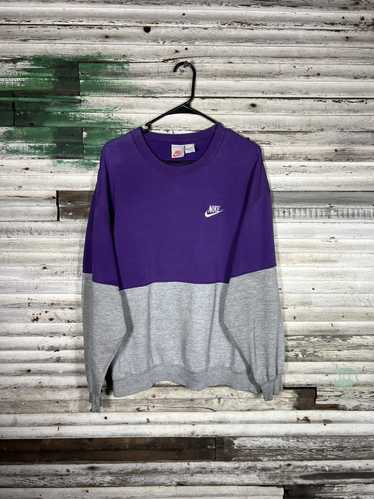 Nike × Vintage Vintage Two Tone Nike Sweatshirt