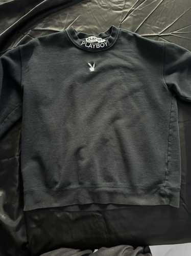 Playboy Black Playboy Crewneck w/ Neck Lettering