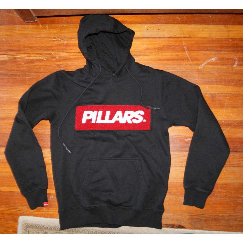 Unbrnd Pillars Club BOX LOGO HOODIE XS XSmall Chi… - image 2