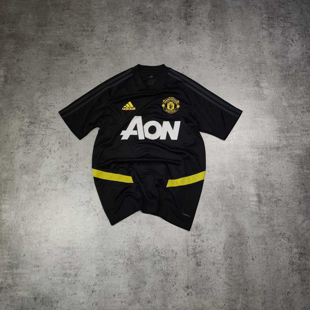 Adidas × Manchester United × Soccer Jersey RARE T… - image 1