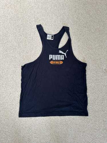 Puma Vintage Puma King Black Big Logo Tank Top