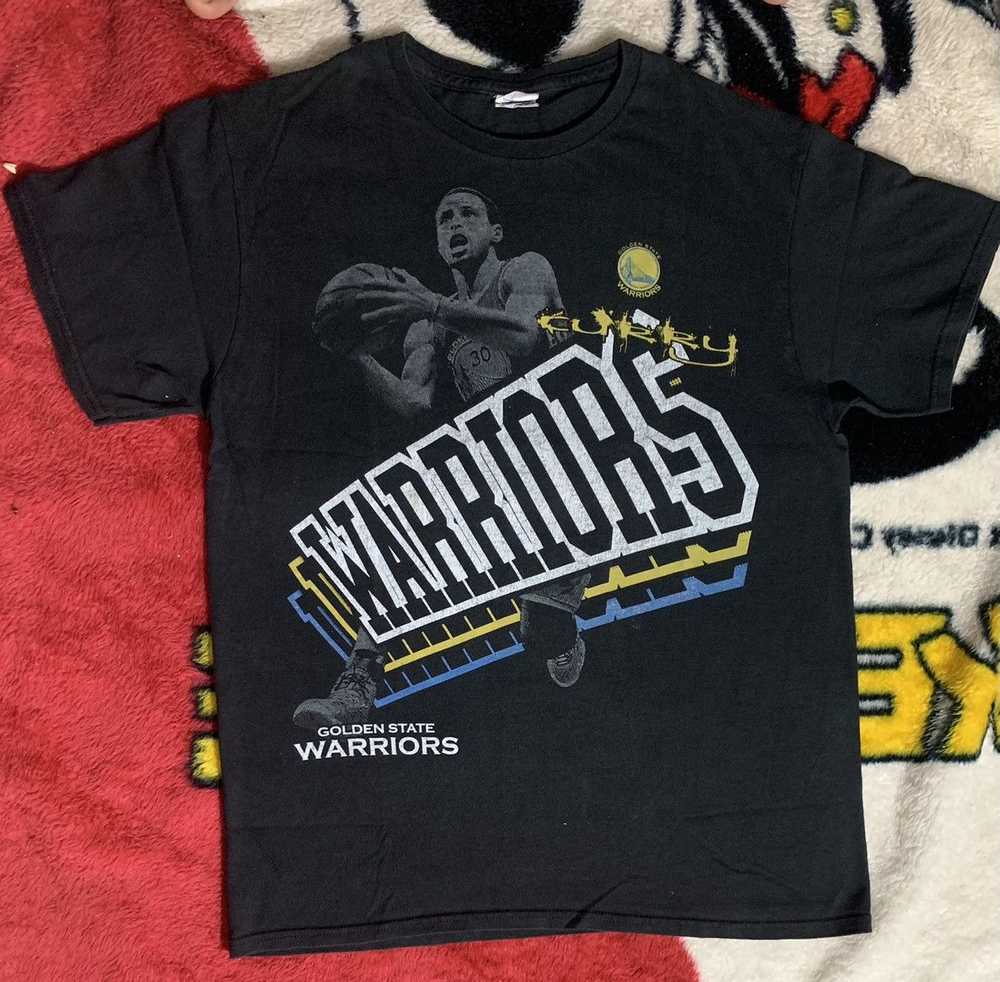 NBA × Rap Tees × Vintage Vintage stephen curry ra… - image 2