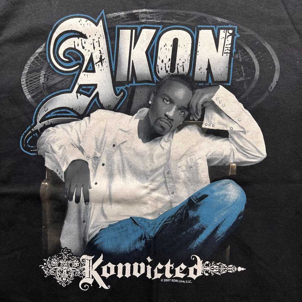 Alstyle × Hype × Rap Tees 2007 Akon “Konvicted” R… - image 2