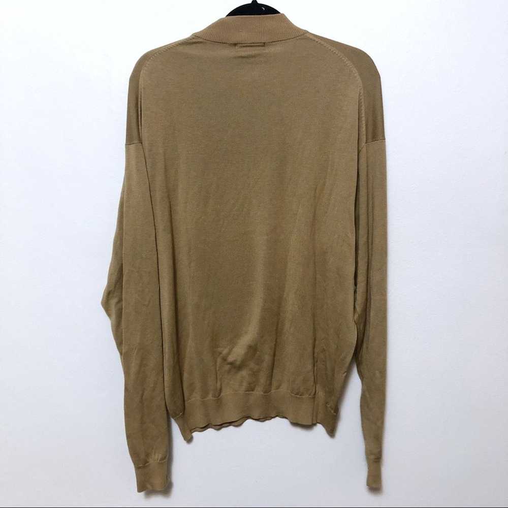 Baracuta Baracuta Men’s size XL tan mockneck swea… - image 2