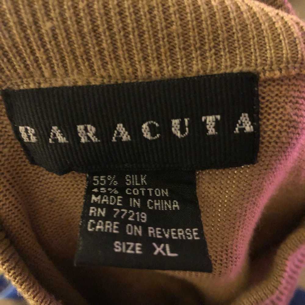 Baracuta Baracuta Men’s size XL tan mockneck swea… - image 3