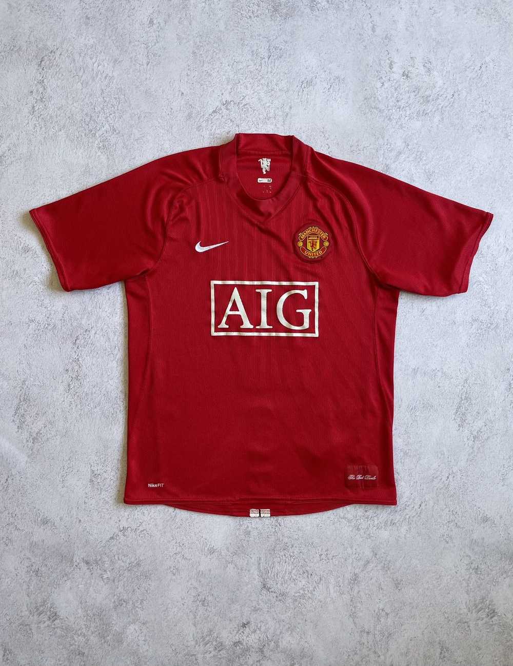 Manchester United × Soccer Jersey × Vintage Nike … - image 1