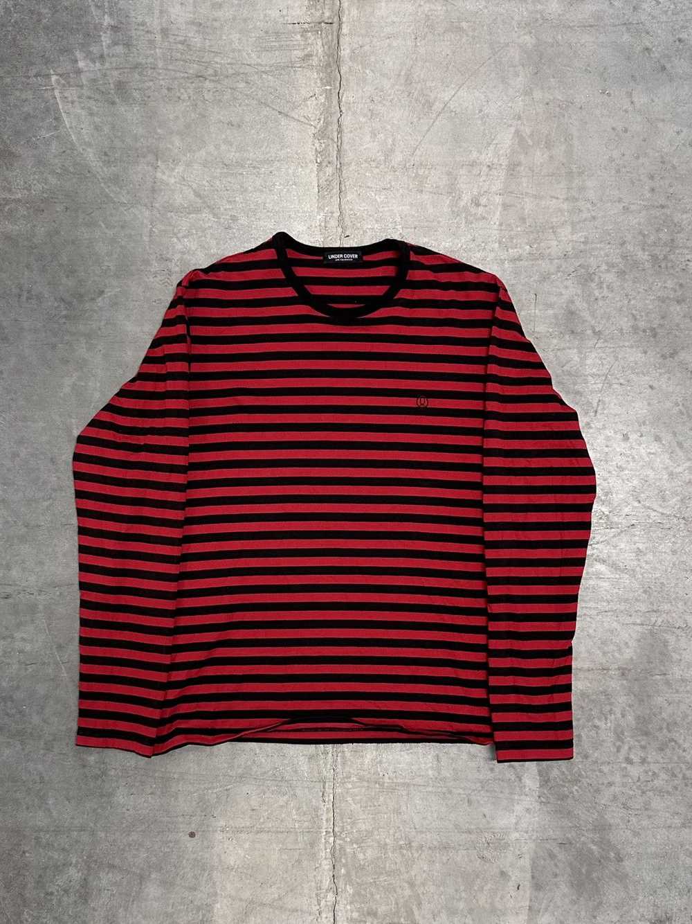 Japanese Brand × Undercover Striped longsleeve - image 1