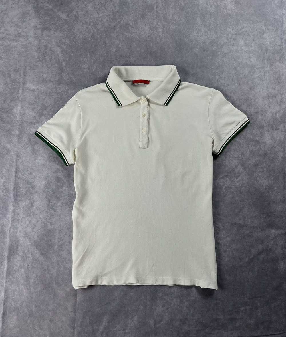 Luxury × Prada × Vintage Prada Milano Cotton Polo… - image 1