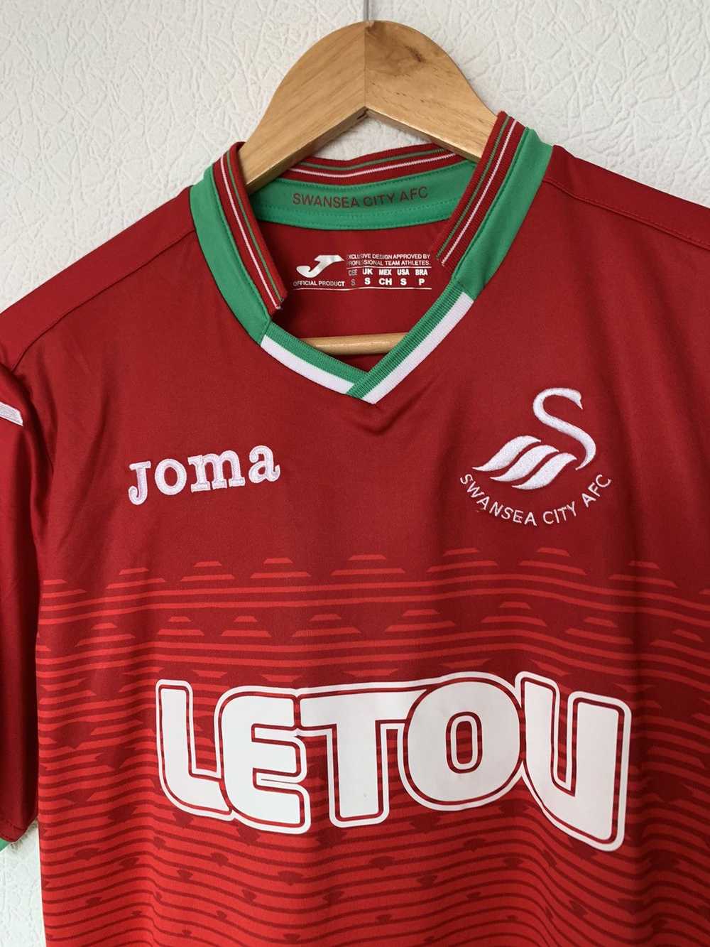 Joma × Soccer Jersey Joma Swansea 2017/2018 Away … - image 2