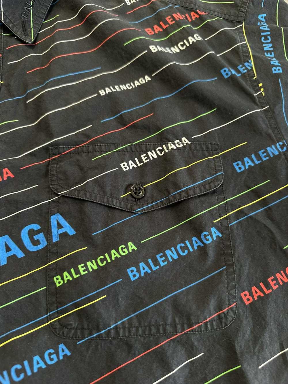 Balenciaga Balenciaga All Over Print Multi Color … - image 5