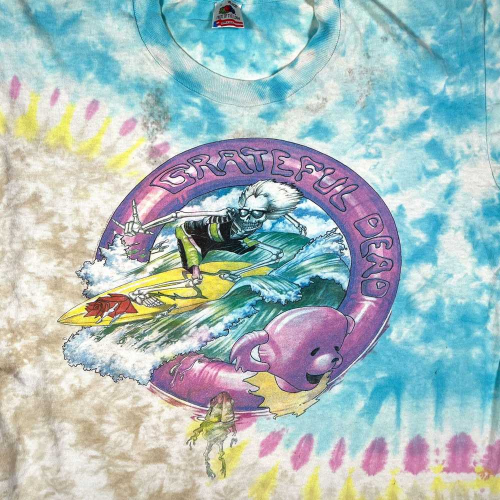 Vintage Grateful Dead Surf Skeleton - image 4