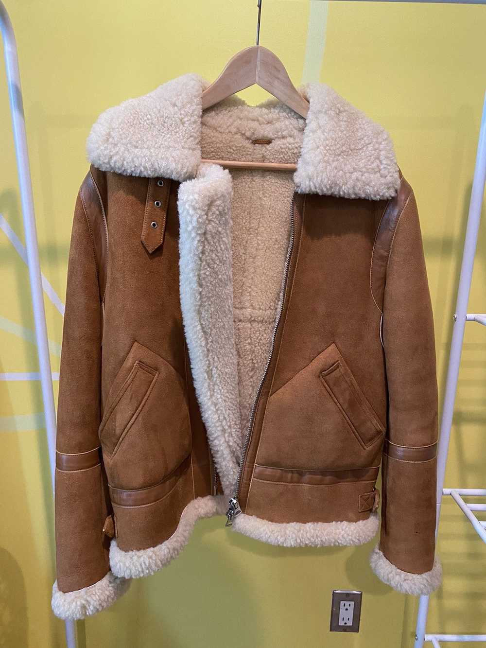 Acne Studios Ian Leather Shearling - image 2