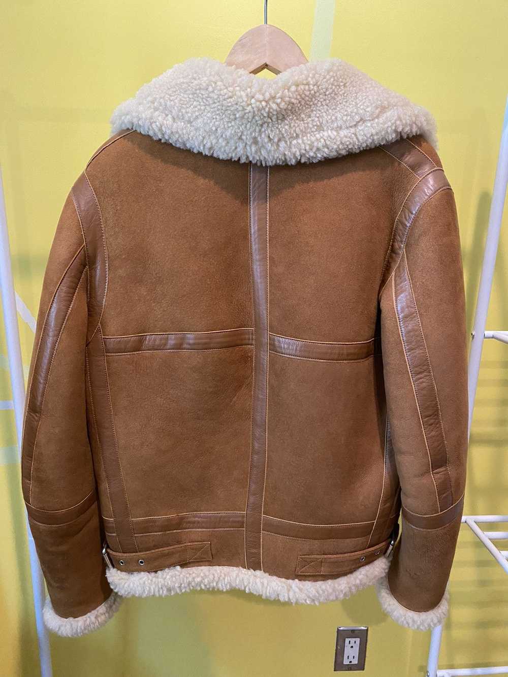 Acne Studios Ian Leather Shearling - image 4