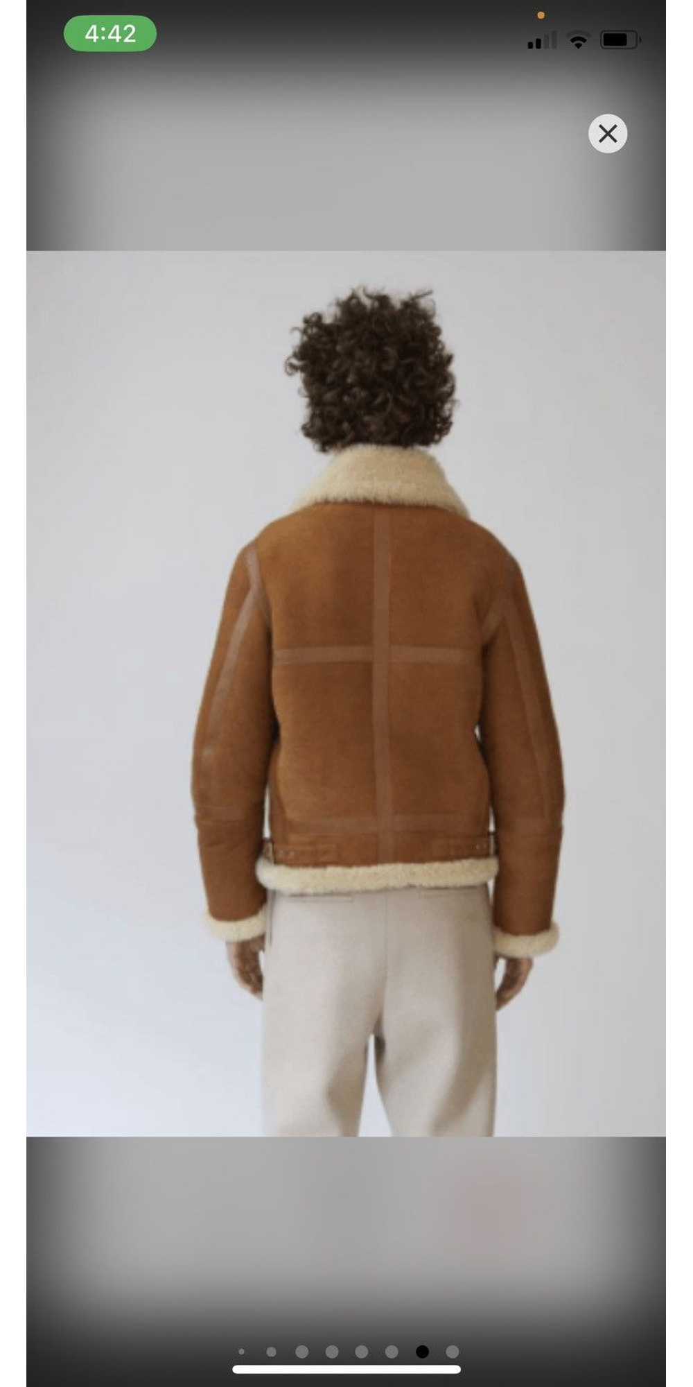 Acne Studios Ian Leather Shearling - image 5