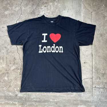 Humor × I Love Ny × Streetwear I love London T-sh… - image 1