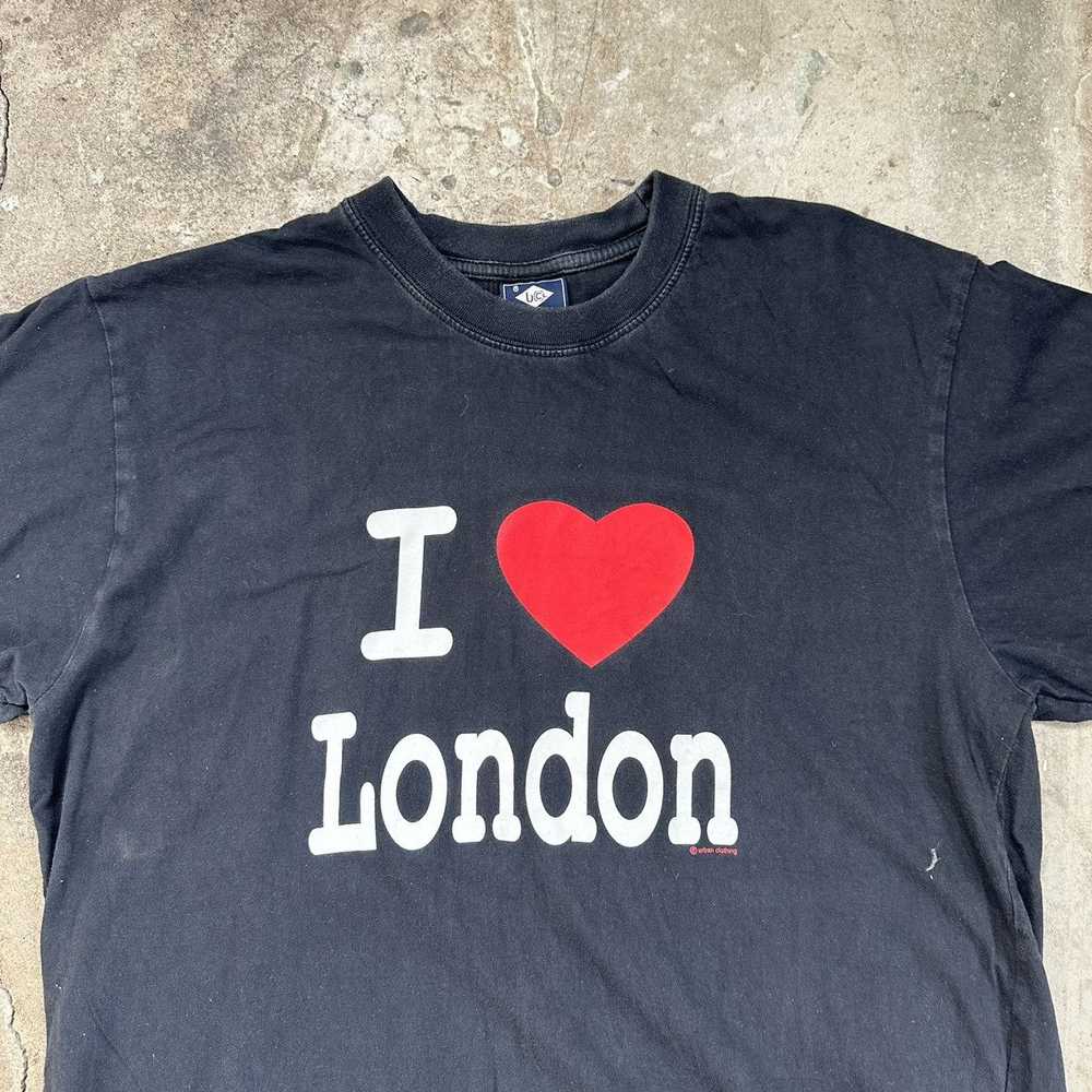 Humor × I Love Ny × Streetwear I love London T-sh… - image 5