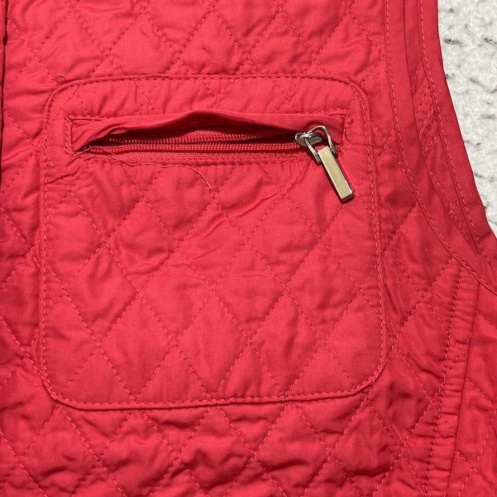 Other Talbots Quilted Full Zip Vest Lightweight H… - image 6