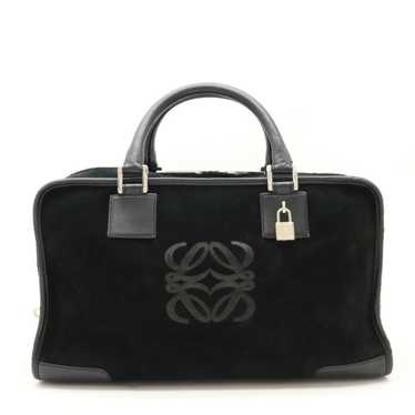 Loewe LOEWE Amazona 36 handbag Boston bag suede l… - image 1