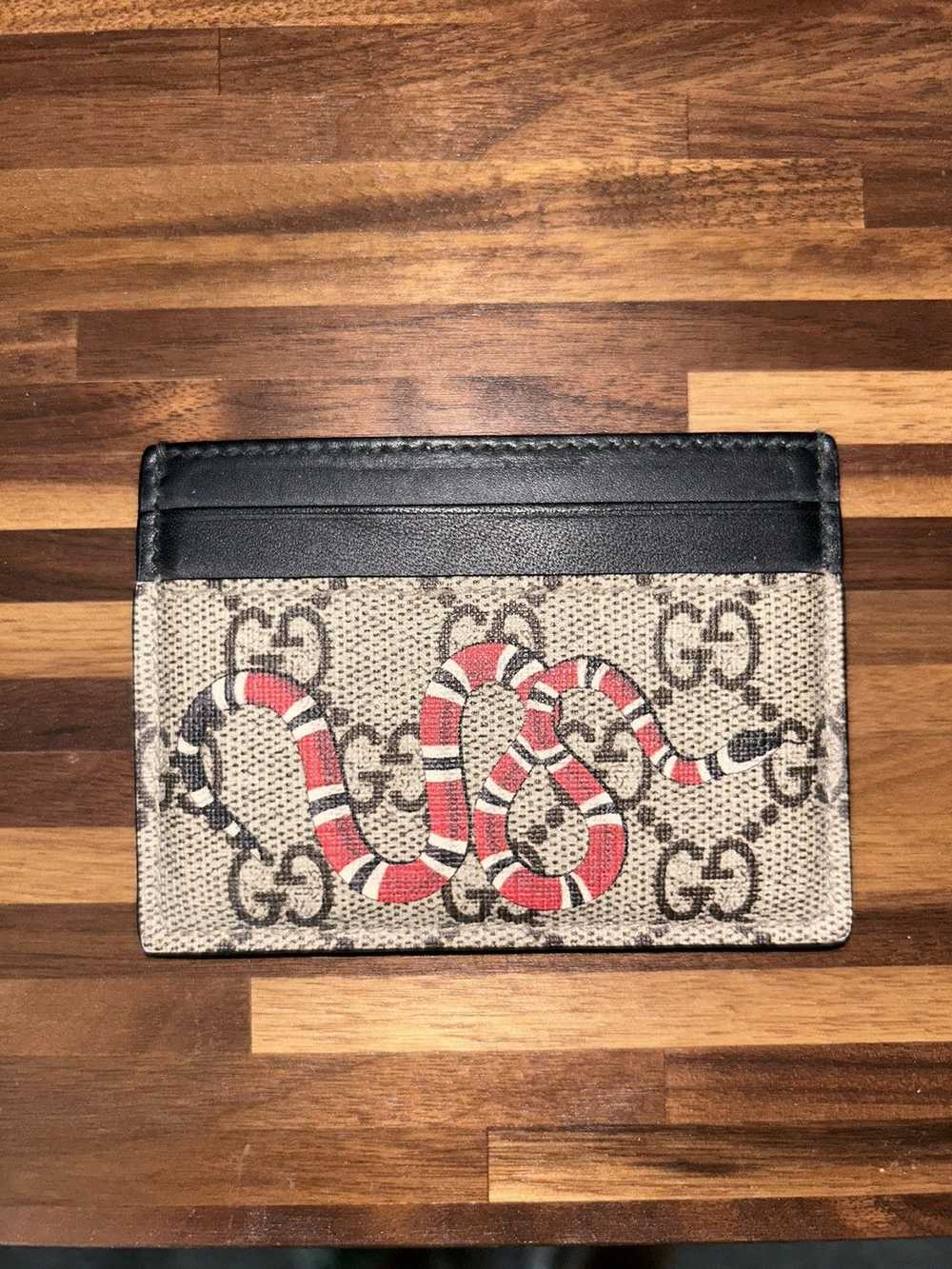 Gucci Gucci Snake Cardholder - image 1