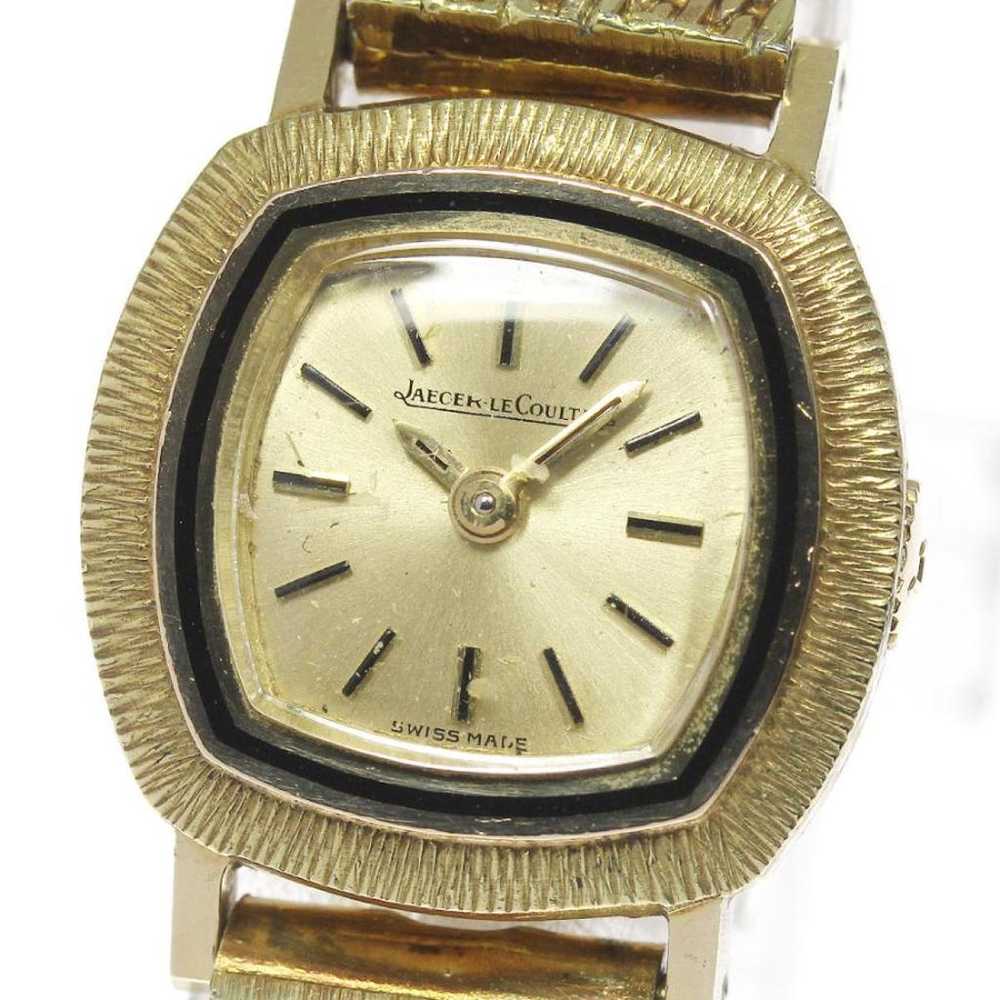 Jaeger-Lecoultre Vintage yellow gold watch - image 2