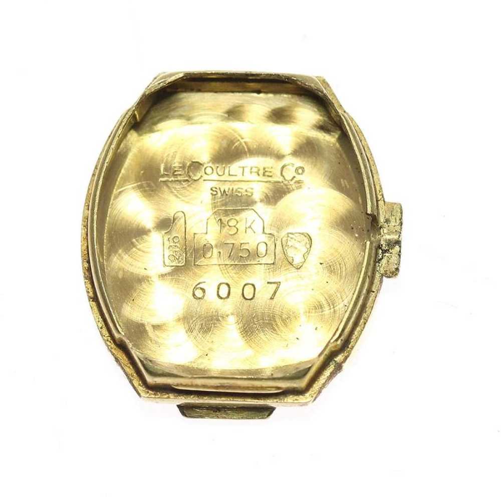 Jaeger-Lecoultre Vintage yellow gold watch - image 8