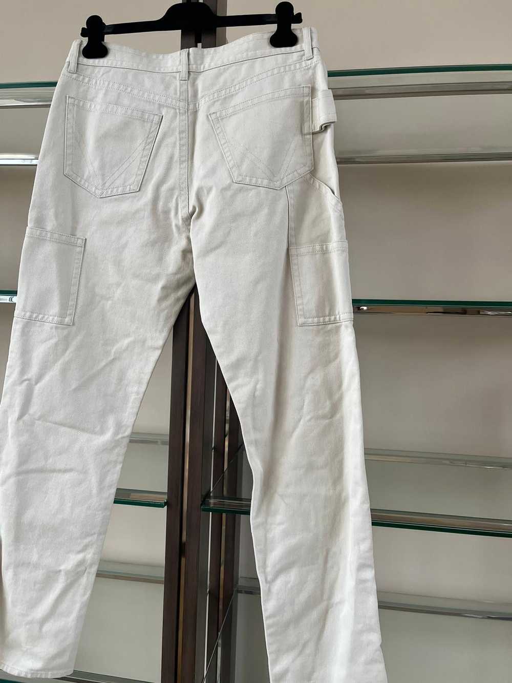 Bottega Veneta Cotton Heavy Twill Denim in Chalk - image 2