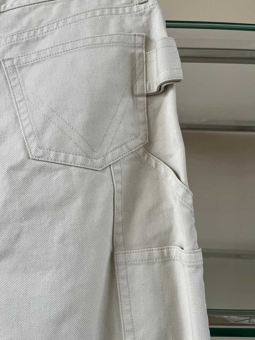 Bottega Veneta Cotton Heavy Twill Denim in Chalk - image 6