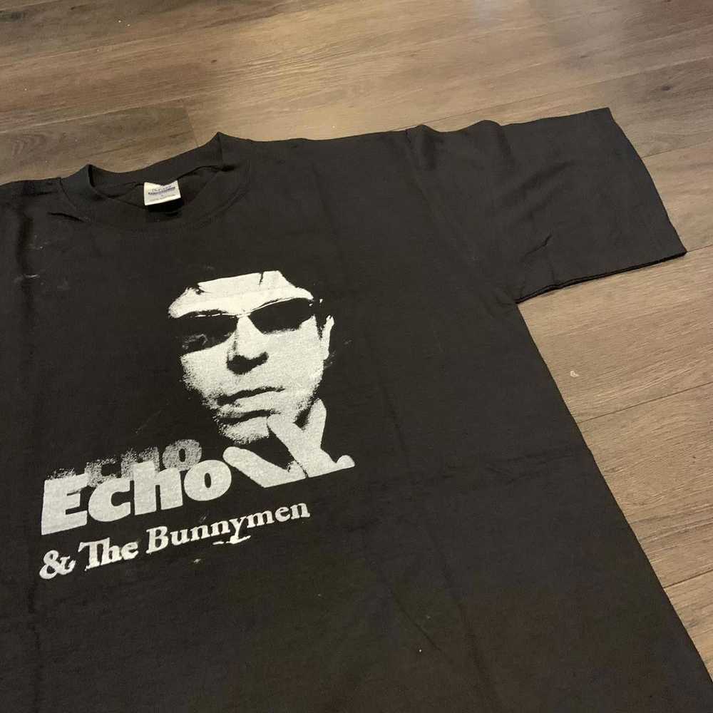 Designer Echo And The Bunnymen T Shirt Large - image 1