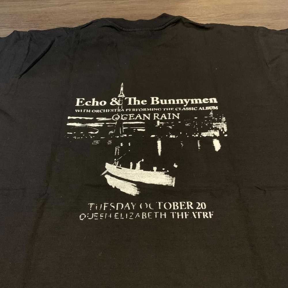 Designer Echo And The Bunnymen T Shirt Large - image 3