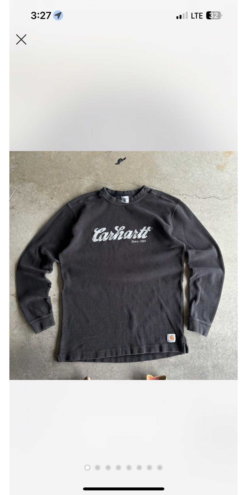 Carhartt Vintage thermal Carhartt long sleeve - image 3